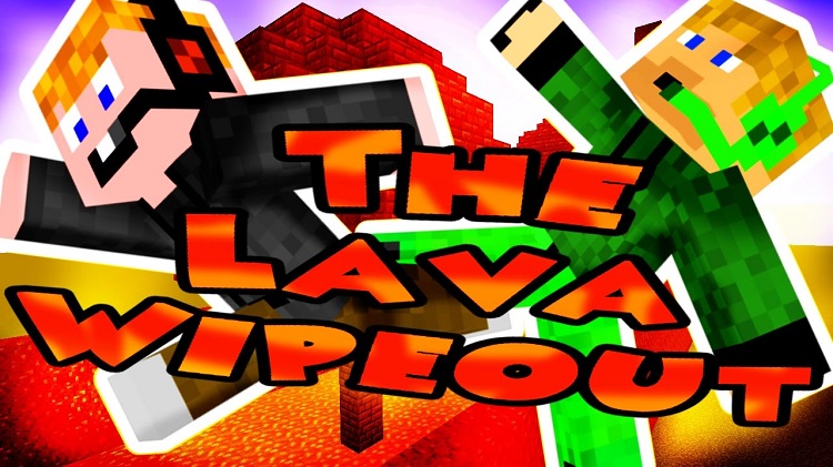 The Lava Wipeout Map Logo
